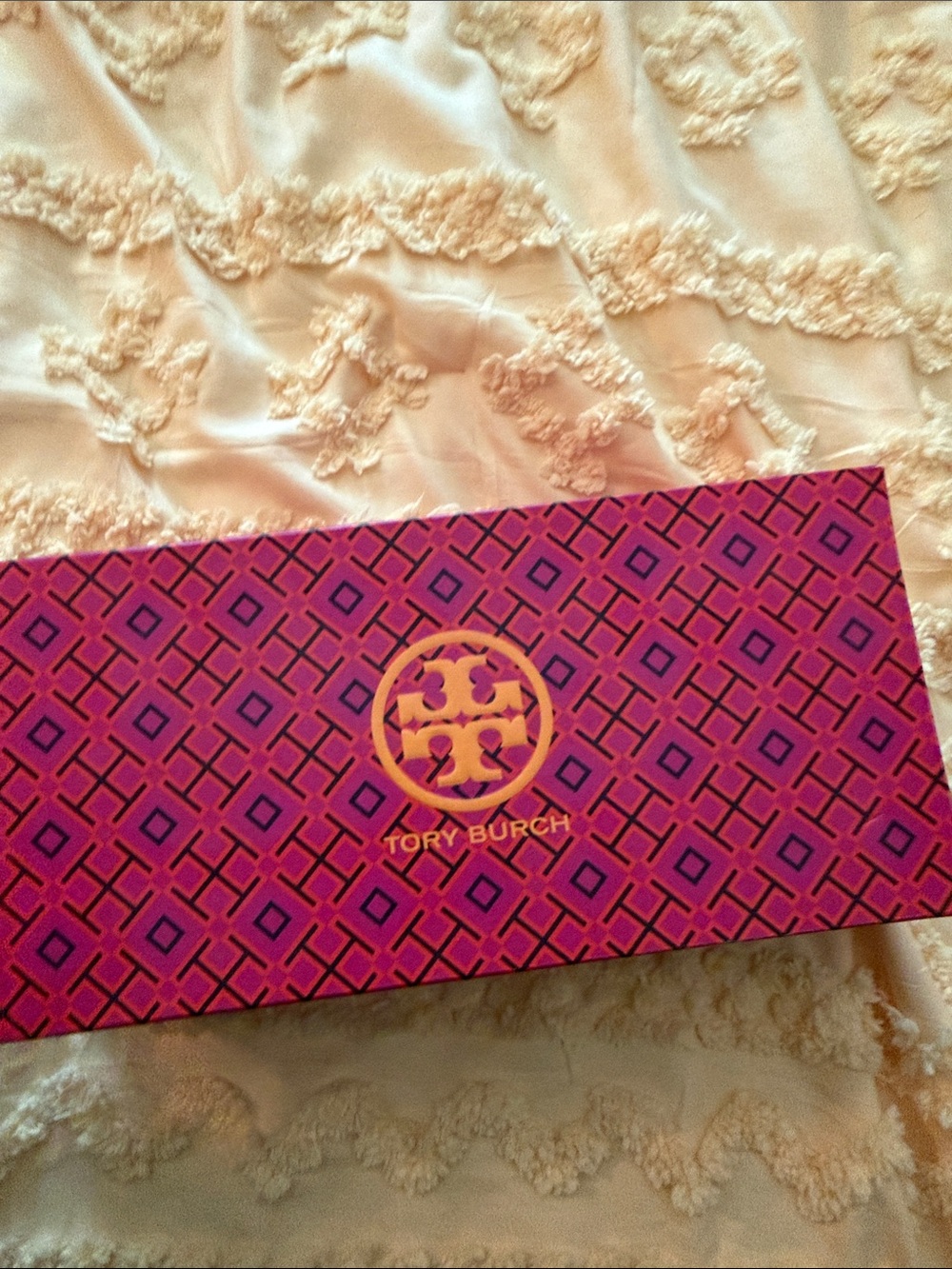 Tory Burch Rose Gold Miller Logo Toe-Post Sandals - Picture 5 of 5